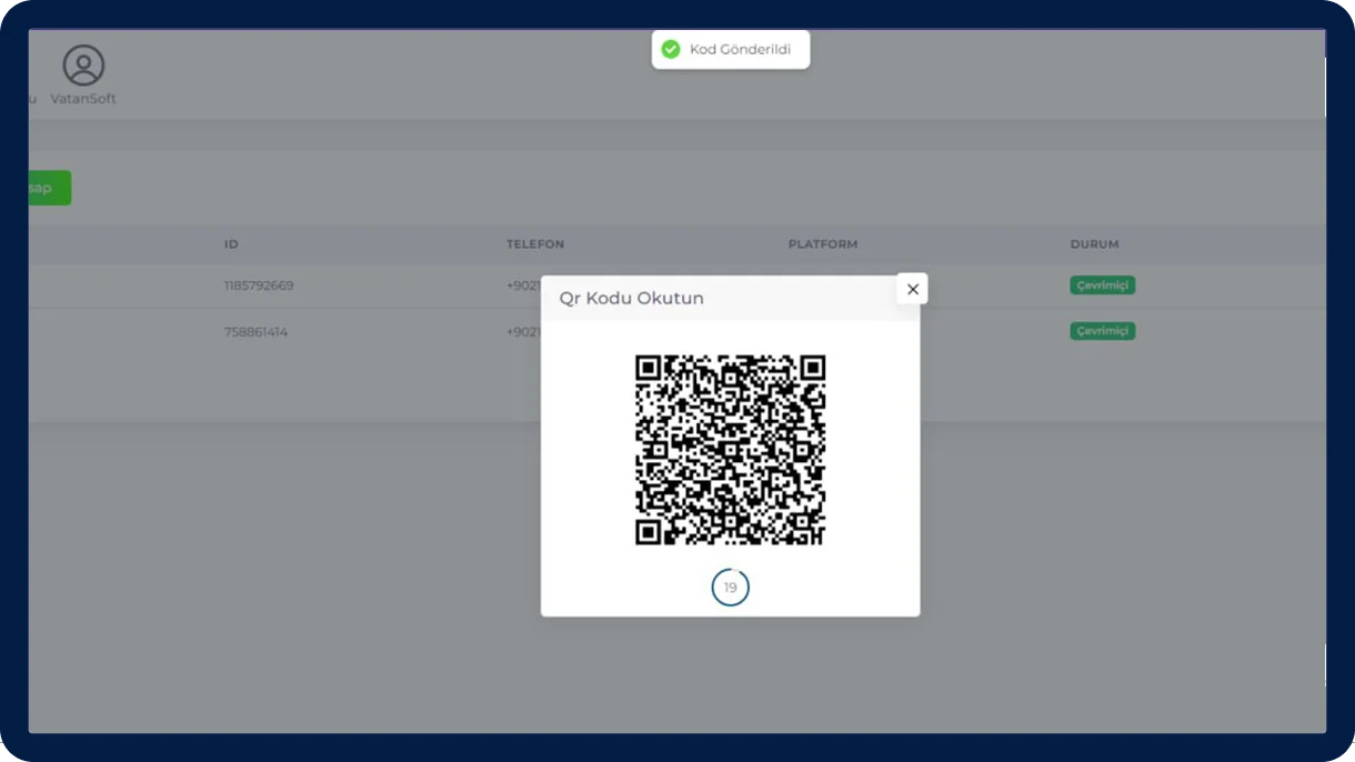 WhatsApp Toplu Mesaj QR