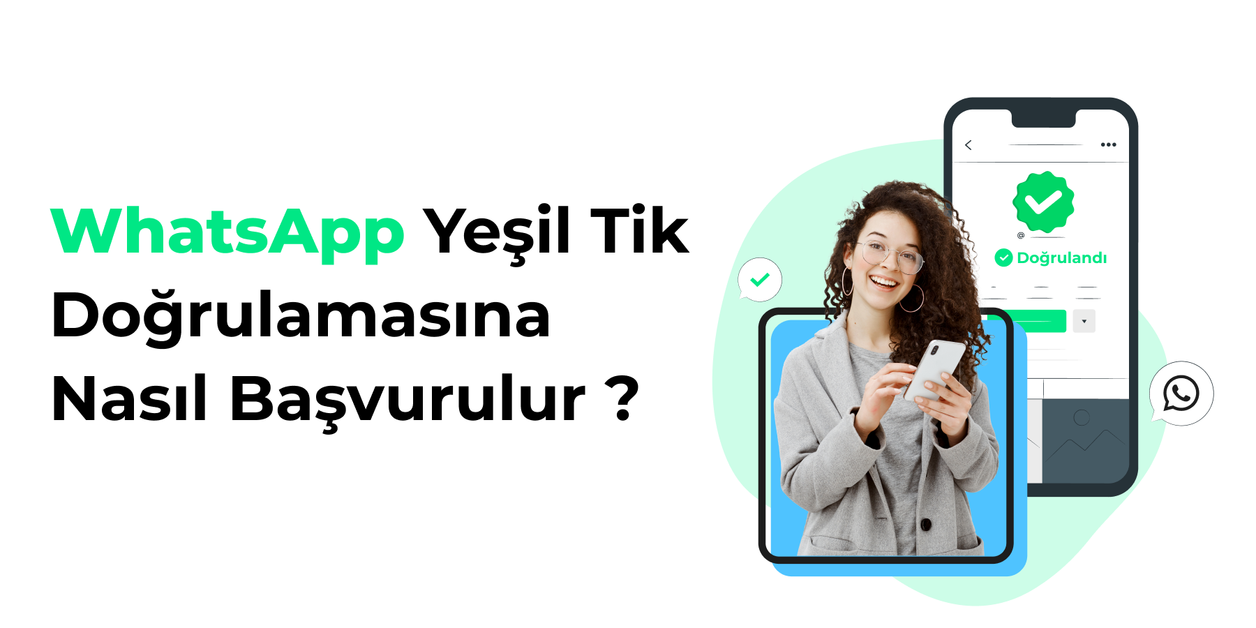 WhatsApp Yeşil Tik Doğrulaması Görseli